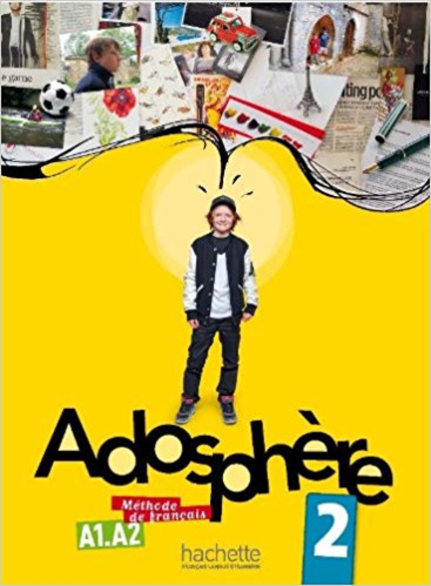 

Книга Adosphère 2 Livre de l'élève + CD