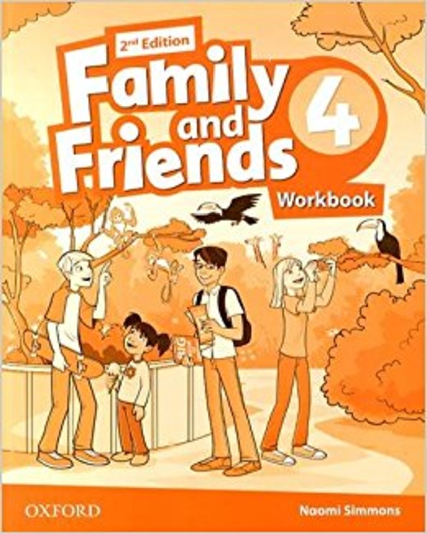 

Книга Family and Friends 2nd ed 4 Workbook