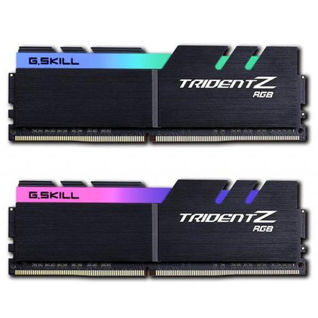 

Модуль памяти для компьютера DDR4 32GB (2x16GB) 3200 MHz Trident Z RGB G.Skill (F4-3200C14D-32GTZR)