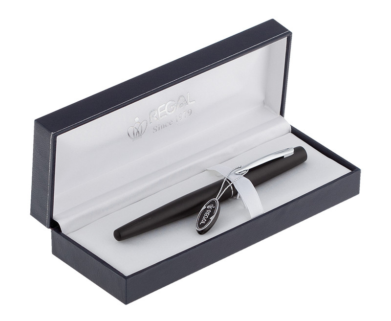 

Ручка перьевая Regal черный в футляре L (R80100.L.F)