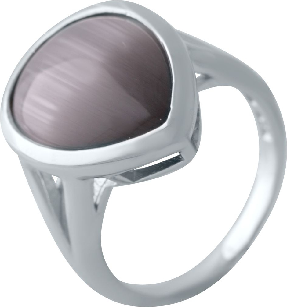 

Серебряное кольцо SilverBreeze с кошачим глазом 2026310 17.5 размер, 17.5 размер
