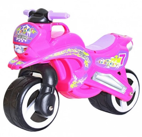 

Каталка Мотоцикл Kinderway Розовый (11-006_м РОЗ)