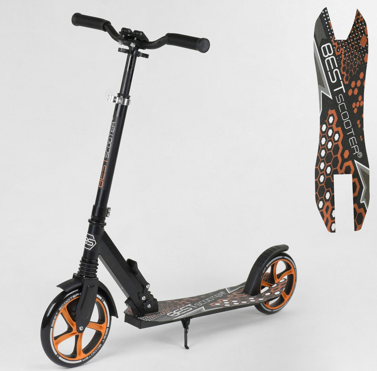 

Самокат двухколесный 34750 "Best Scooter" Черный