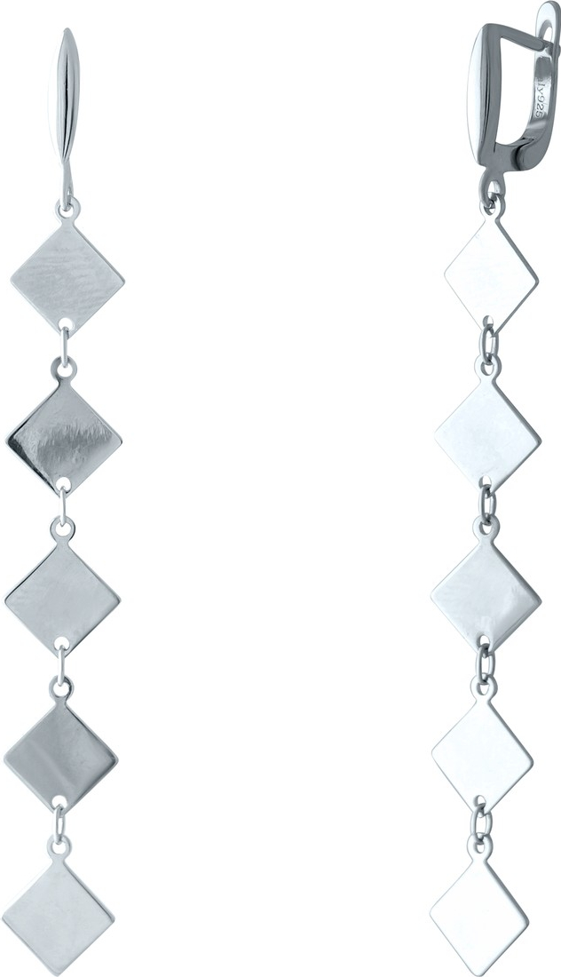 

Серебряные серьги SilverBreeze без камней 1982662, размер