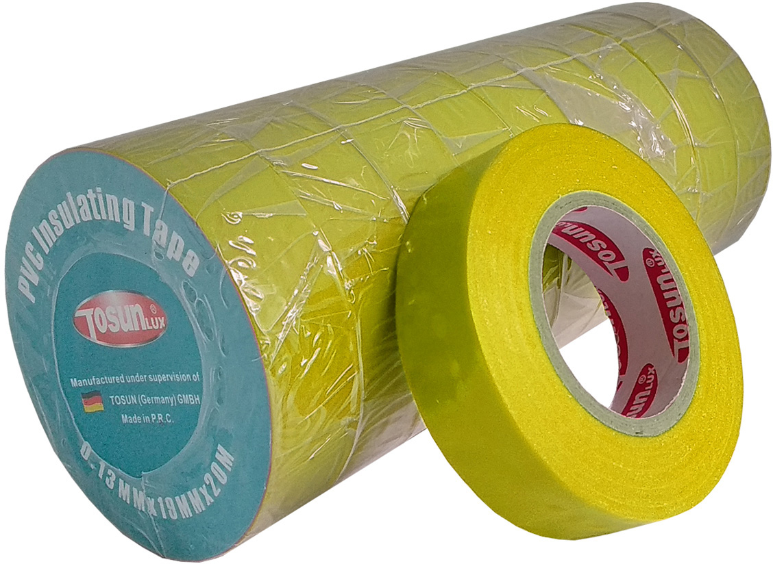 

Упаковка изоленты ElectrO PVC 20 м Желтая 10 шт (PVC0131920Y)