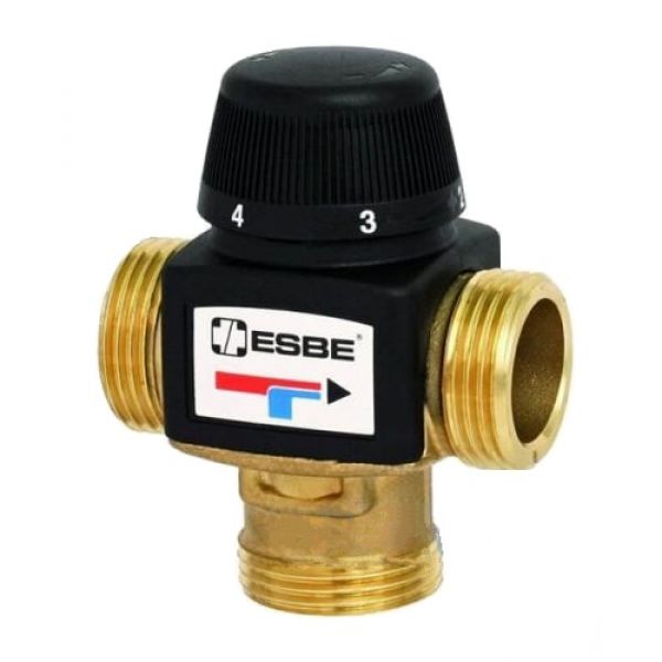 

Термостатический смесительный клапан ESBE VTA572 G 1 1/4 DN25 20-55 C kvs 4.8 (31702200)