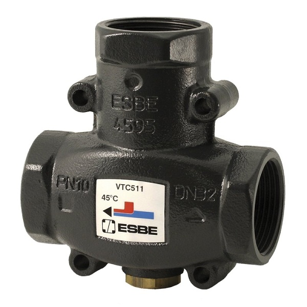 

Термостатический смесительный клапан ESBE VTC511 Rp 1 1/4 60 C (51020800)