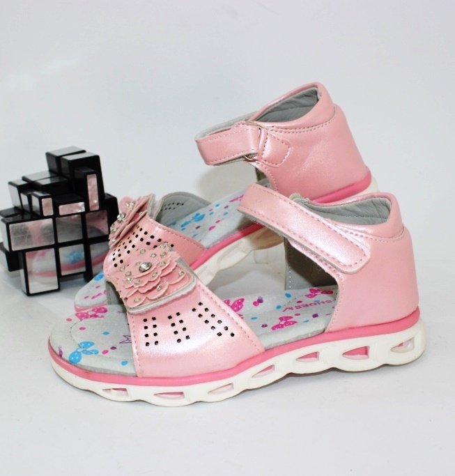 

Босоножки OK SHOES 60-2-дети 26 16.2см розовый