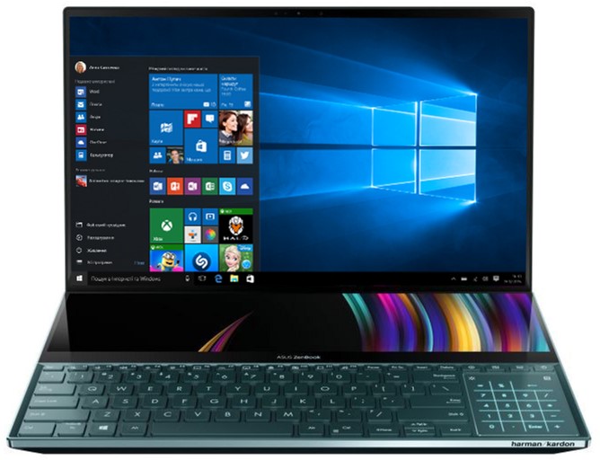 Ноутбук Asus Zenbook Pro Duo 15 Ux581gv H2037t 90nb0ng1 M03600 Celestial Blue фото отзывы 4833