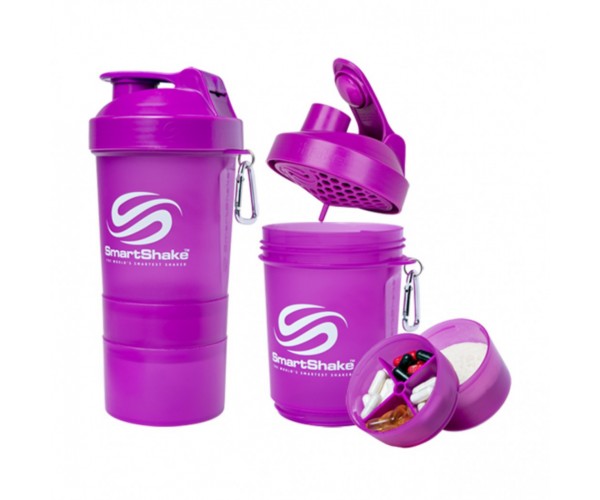 

Шейкер SmartShake Original2Go 600 мл NEON Purple (912801)