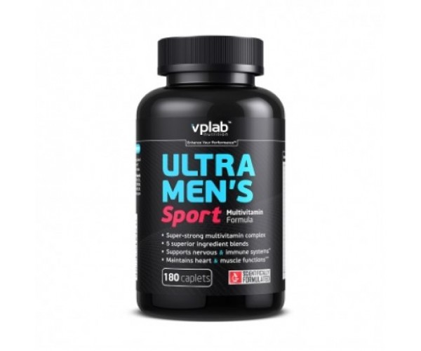 

Витамины VPLab Nutrition Ultra Men's Sport 180 капсул (234564)