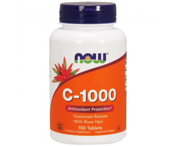 

Витамины Now Foods Vitamin C-1000 100 таблеток (604202)
