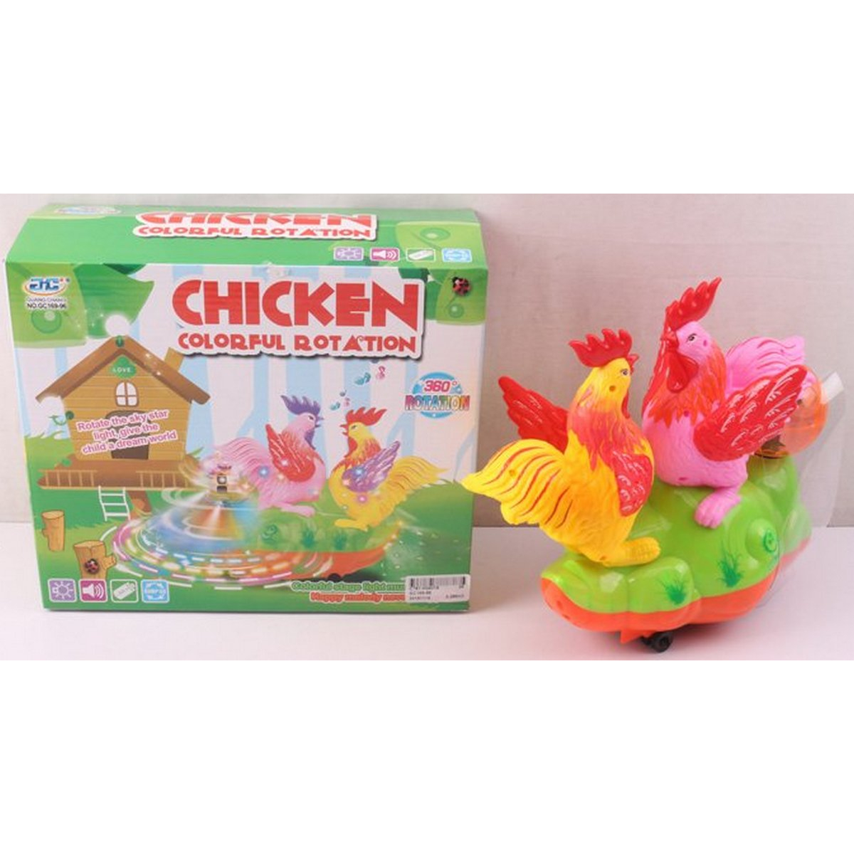 

Музыкальная игрушка «Петушки» Metr plus (GC169-96)