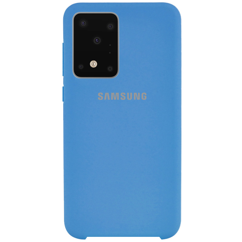 

Чехол Epik Silicone case для Samsung Galaxy S20 Ultra Синий