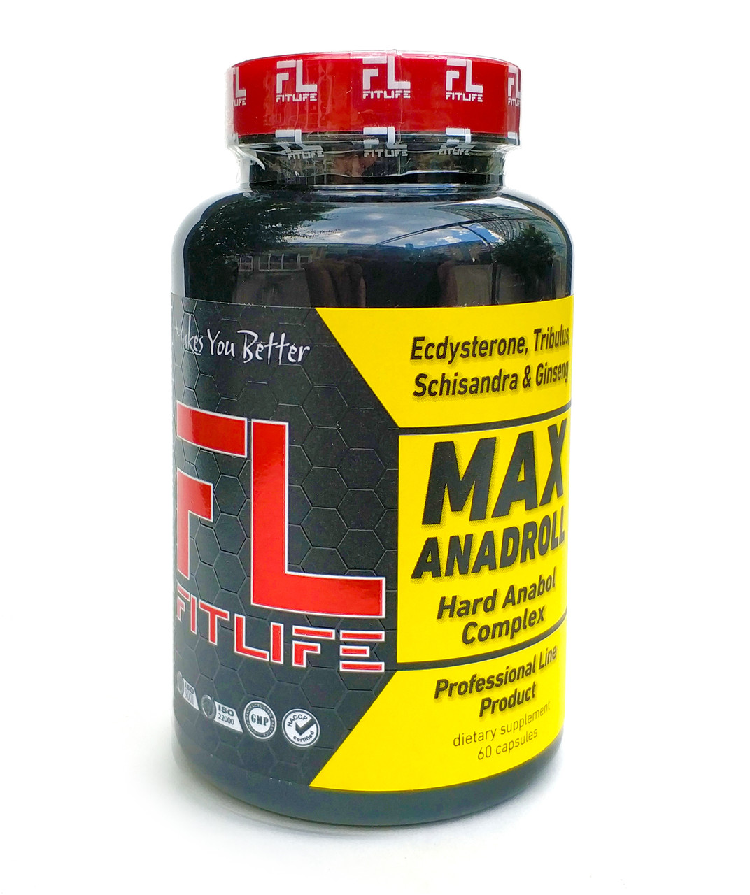 

Стимулятор тестостерона FitLife Max Anadroll 60 капсул