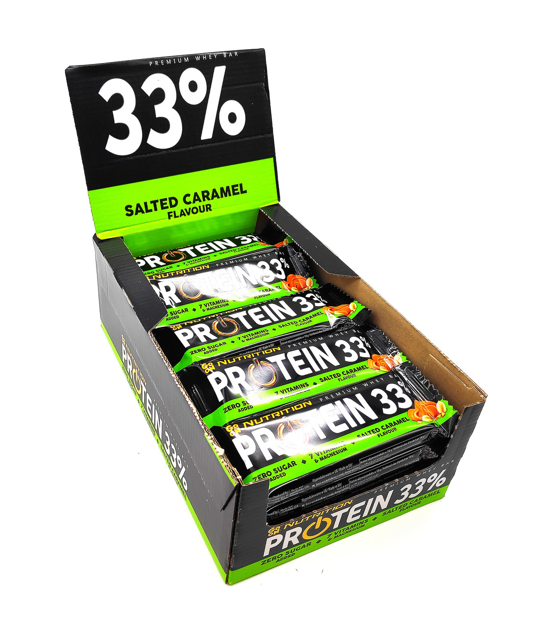 

Упаковка батончиков Go On Nutrition Protein 33% Солёная карамель 12 х 50 г