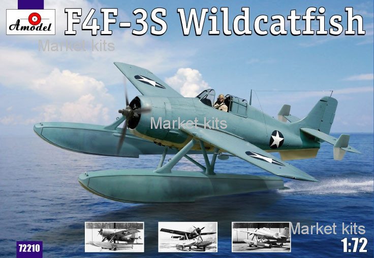 

Поплавковый самолет F4F-3S «Widcatfish» 1:72 AMODEL (AMO72210)