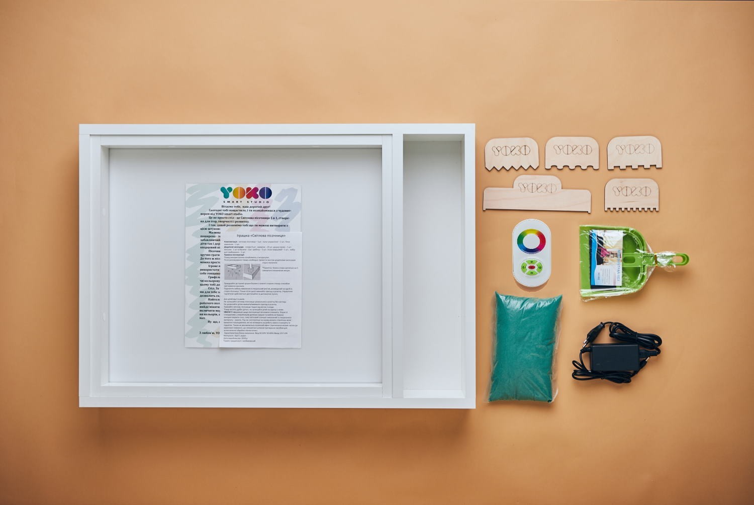 

Світловий планшет для малювання піском Yoko Premium (5360867)