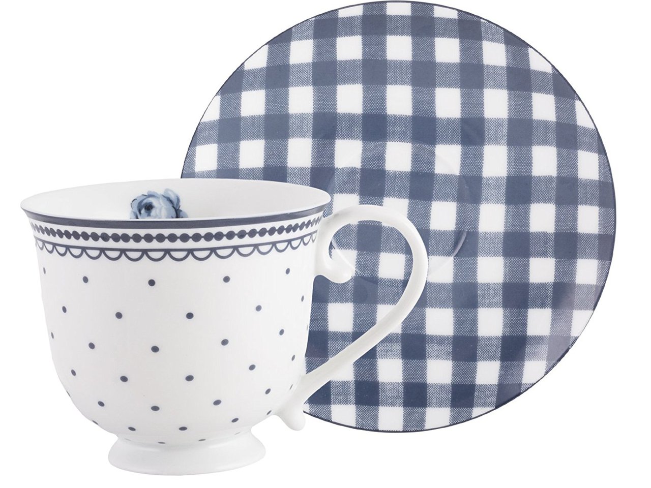 

Чашка для чая c блюдцем Katie Alice Vintage Indigo 200мл KA5176075/TCS002-SP