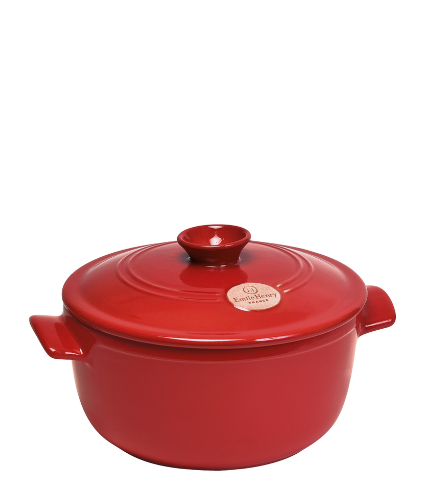 

Кастрюля с крышкой Emile Henry Flame 34 - бордо 22x22x15 см (2,50 л) 344525