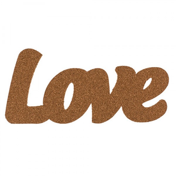 

Доска пробковая "Love" Present пробковая доска коричневого цвета