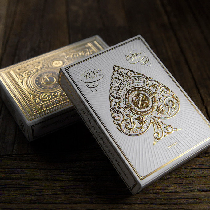 

Карты игральные Theory11 Artisan Playing Cards белые