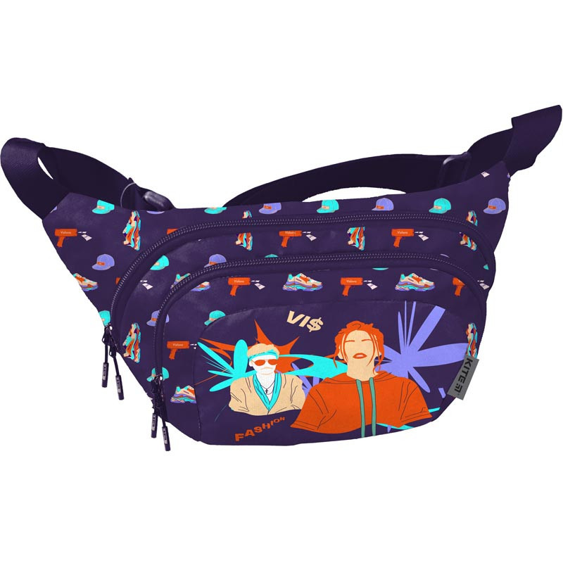 

Сумка-бананка Kite 1007 Время и Стекло VIS19-1007-2