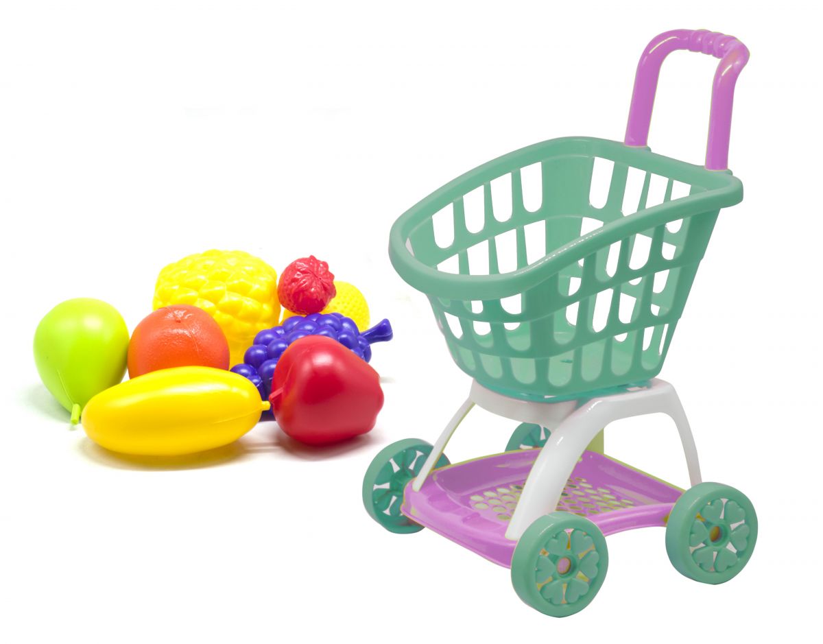 

Тележка покупателя с продуктами бирюзовый Kinderway (KW-36-007) (111179)