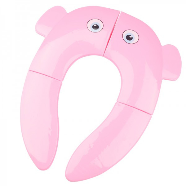 

Портативная накладка на унитаз Beezzy Elephant Pink с 1,5 года