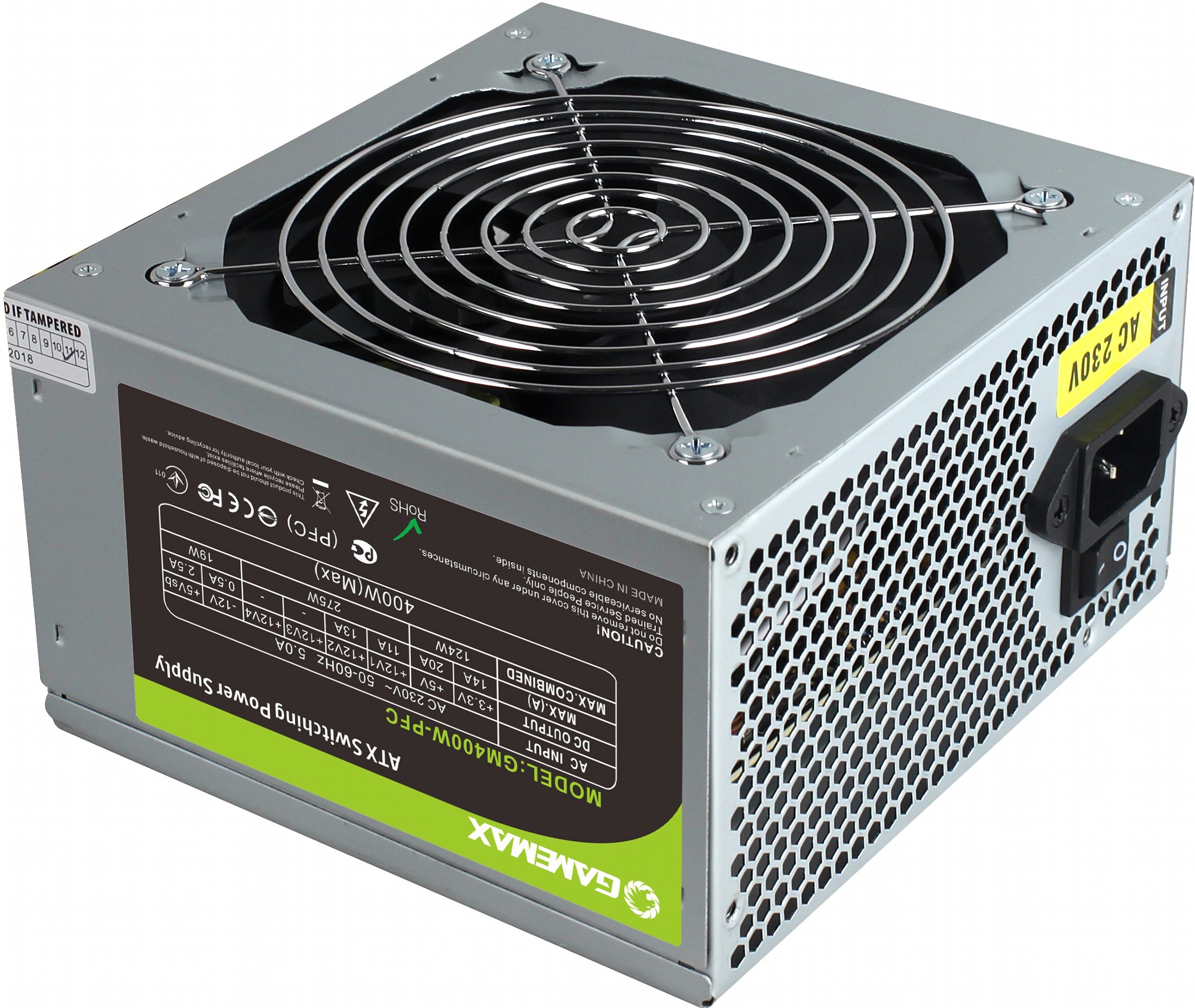

Блок питания GameMax GM-400W-PFC 400W