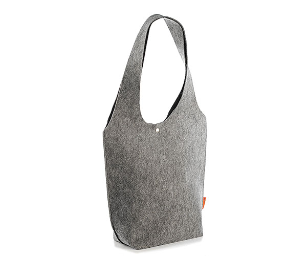 

Сумка FeltFabricDesign из войлока серая ВМ5(0005)
