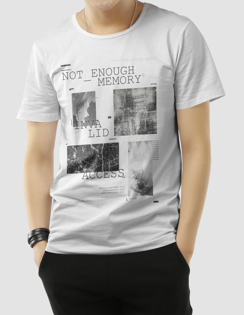 

Футболка с модным принтом OWEAR HQ17WH  Белый, Футболка с модным принтом OWEAR HQ17WH 3XL Белый