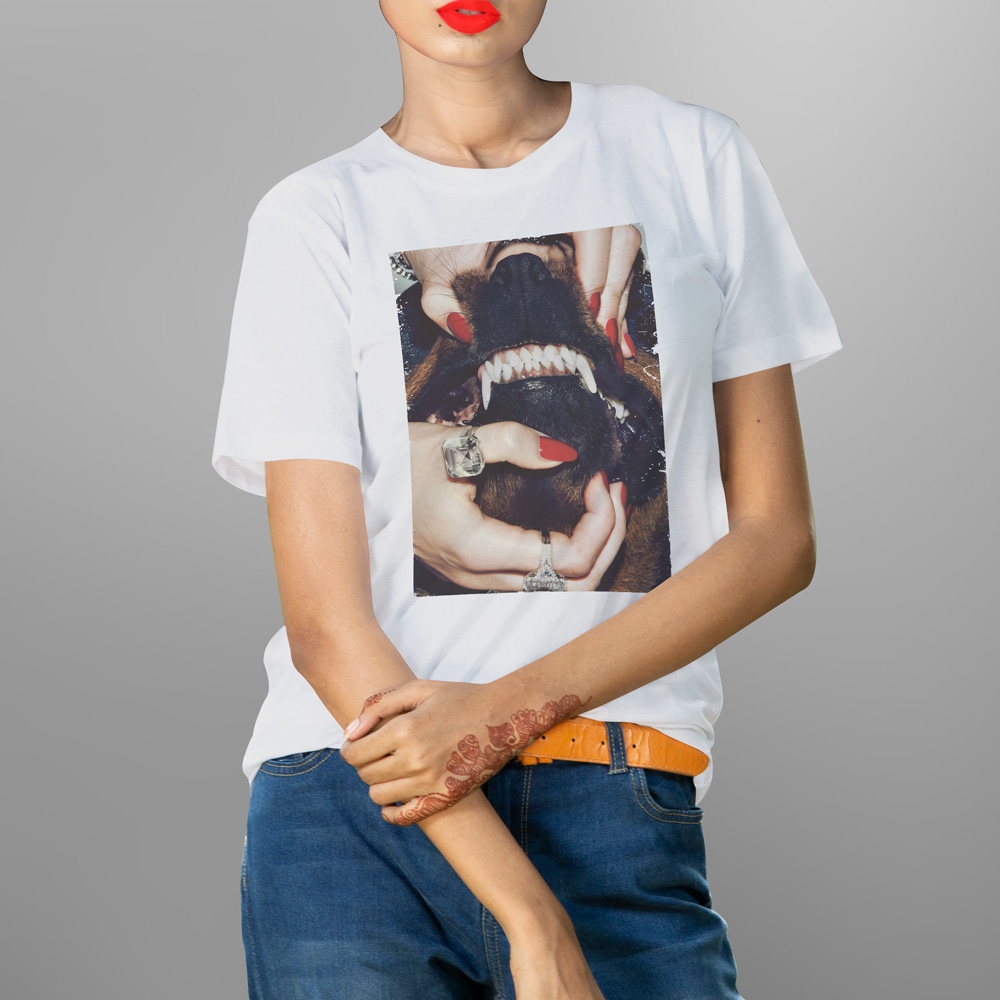 

Футболка oversize с хайповым принтом OWEAR swag14WH- Белый, Футболка oversize с хайповым принтом OWEAR swag14WH-S Белый