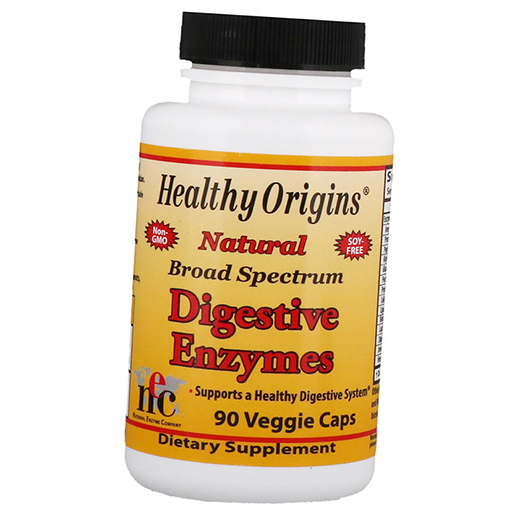 

Пищеварительные Ферменты, Digestive Enzymes, Healthy Origins 90вегкапс (69354002)