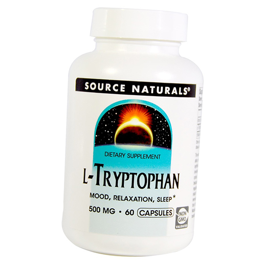 

Триптофан, L-Tryptophan, Source Naturals 60капс (27355009)