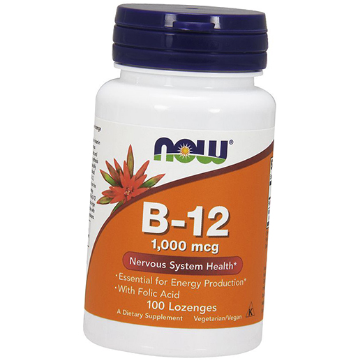 

Фолат и Витамин В12, Vitamin B-12 1000, Now Foods 100леденцов (36128057)