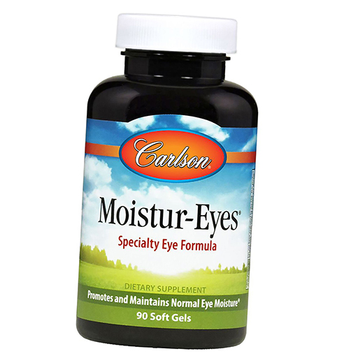 

Витамины для глаз, Moistur-Eyes, Carlson Labs 90гелкапс (36353030)