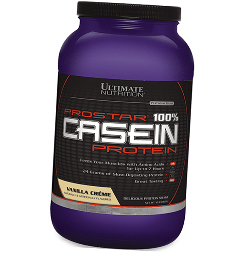 

Казеин, ProStar Casein, Ultimate Nutrition 908г Ваниль (29090003)