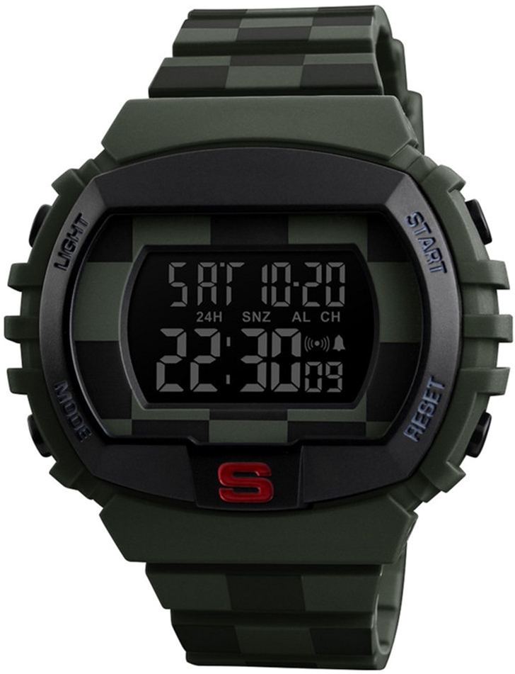 

Мужские часы Skmei 1304BOXAG Army Green BOX