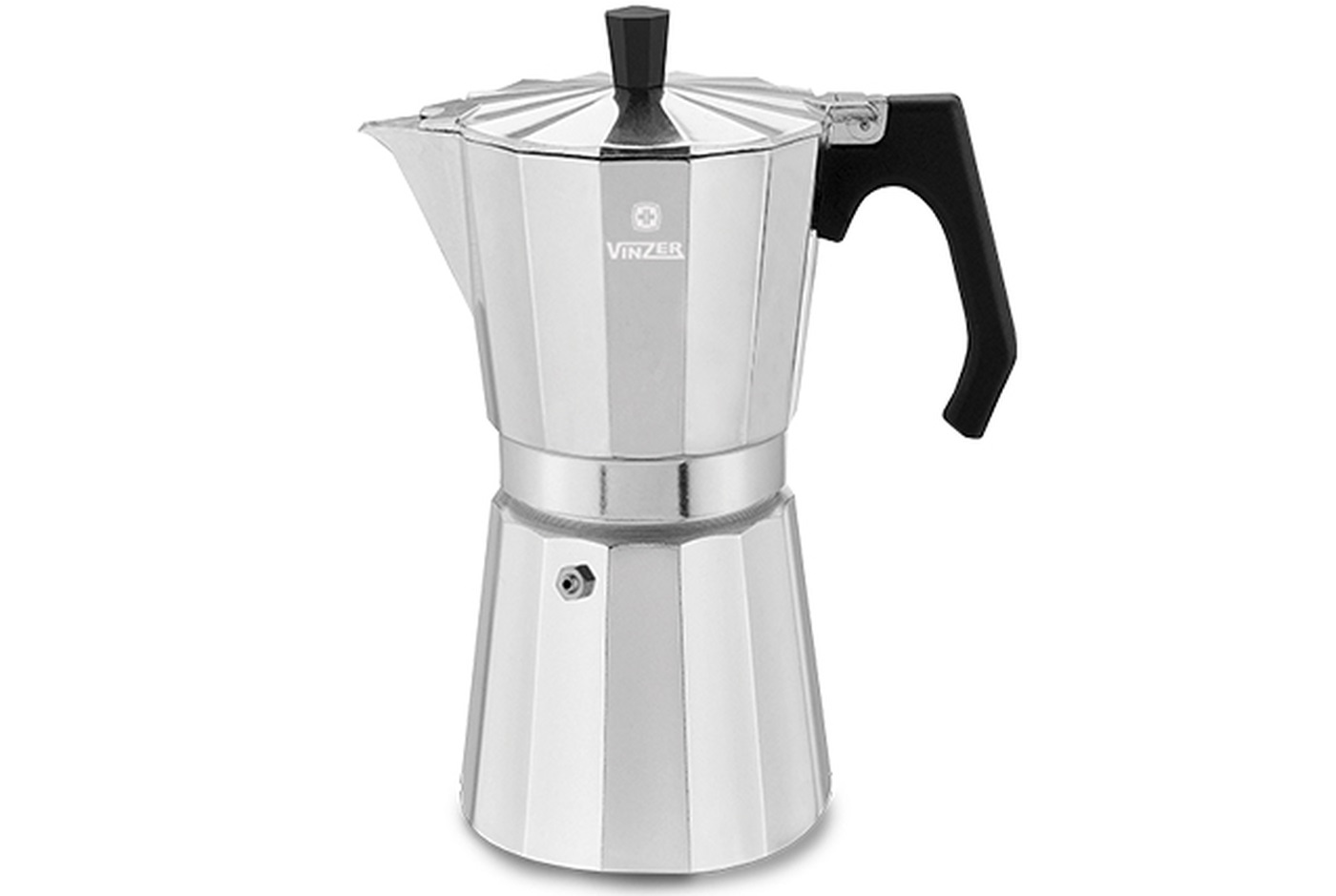 

Кофеварка гейзерная VINZER Moka Espresso Induction, 9 чашек [89384]