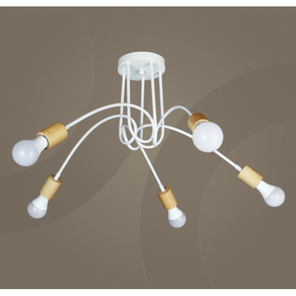 

Люстра лофт Levistella 910901-5 WH