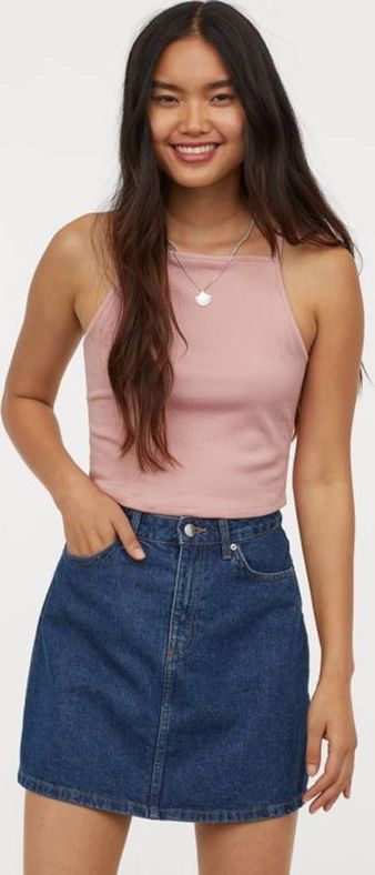 

Топ H&M 7247729  Пудра, Топ H&M 7247729 S Пудра