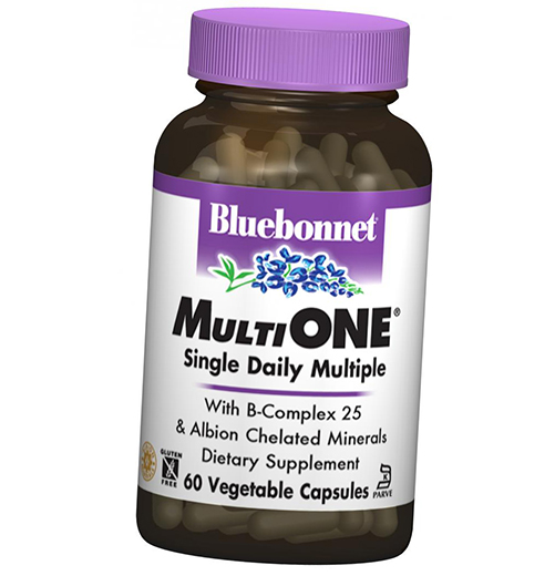 

Bluebonnet Nutrition MultiOne 60вегкапс (36393040)