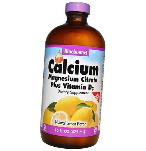 

Bluebonnet Nutrition Calcium Magnesium plus Vitamin D3 472мл Лимон (36393024)