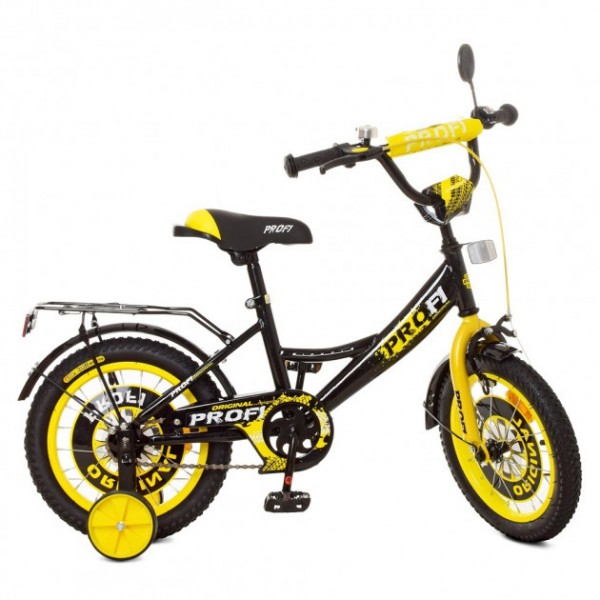 

Велосипед PROFI Original boy 14" XD1443 Black / Yellow (MAN00004)