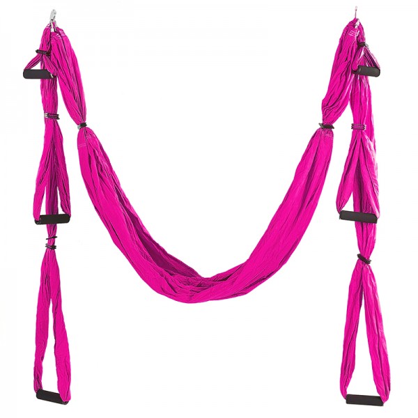 

Гамак для йоги с ручками SP-Planeta Antigravity Yoga FI-5323 Pink (PS00998)