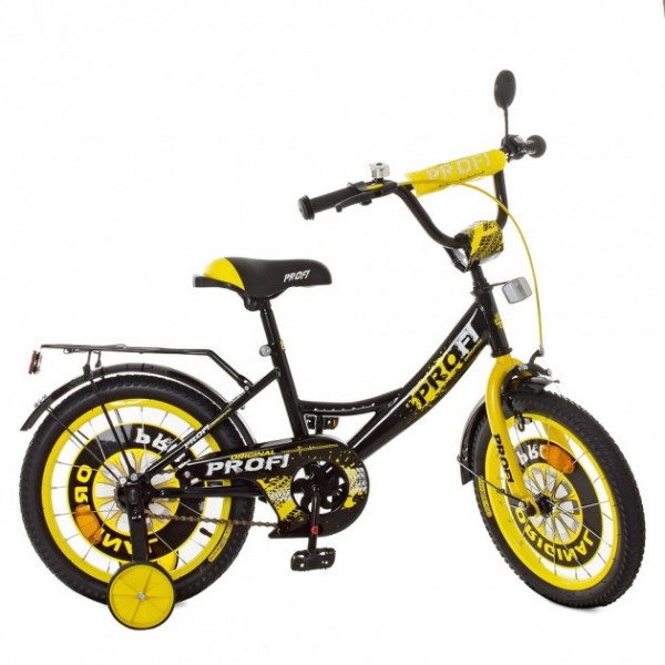 

Велосипед PROFI Original boy 16" XD1643 Black / Yellow (MAN00062)