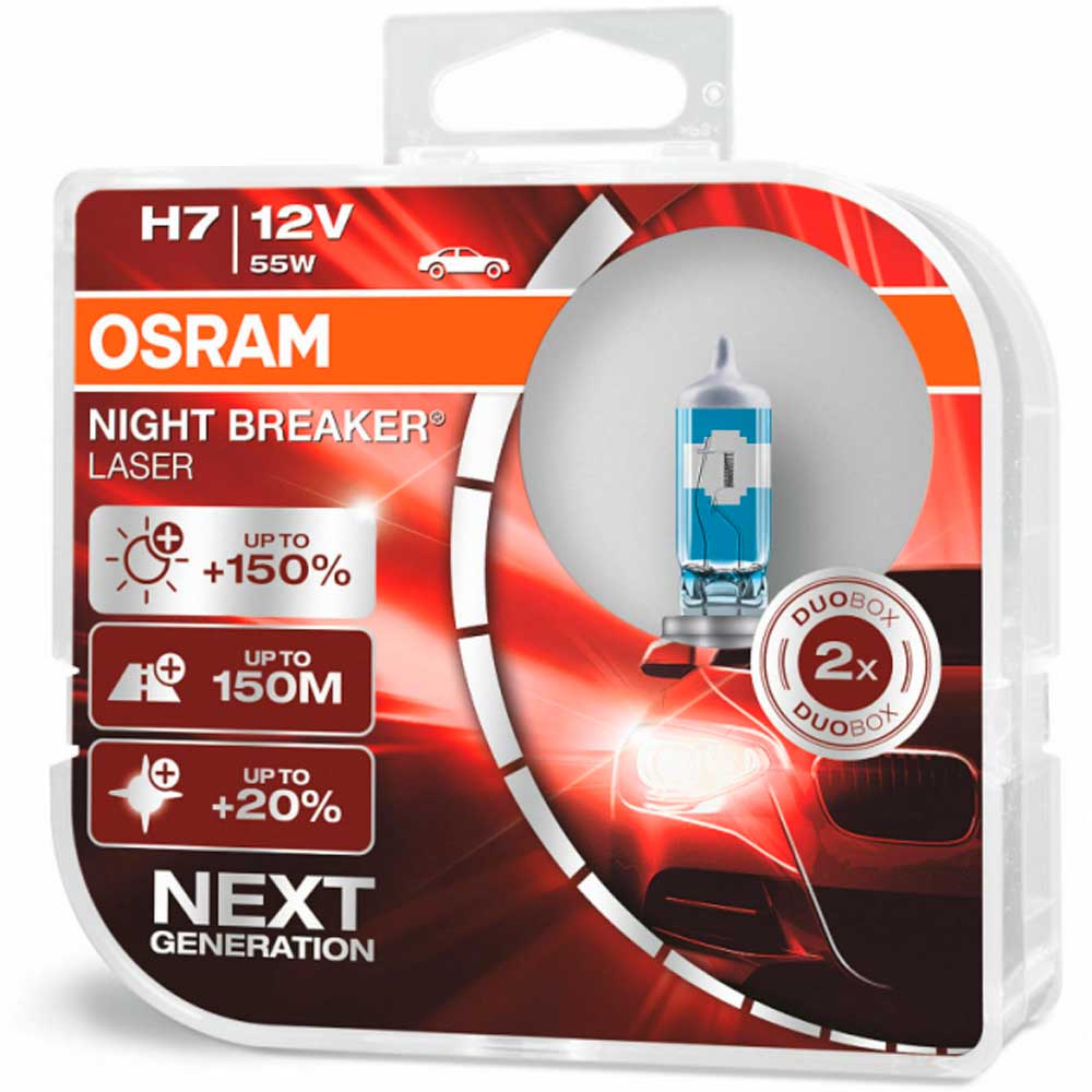 Галогеновые лампы Osram Night Breaker Unlimited (+%) - Авто-Ксенон