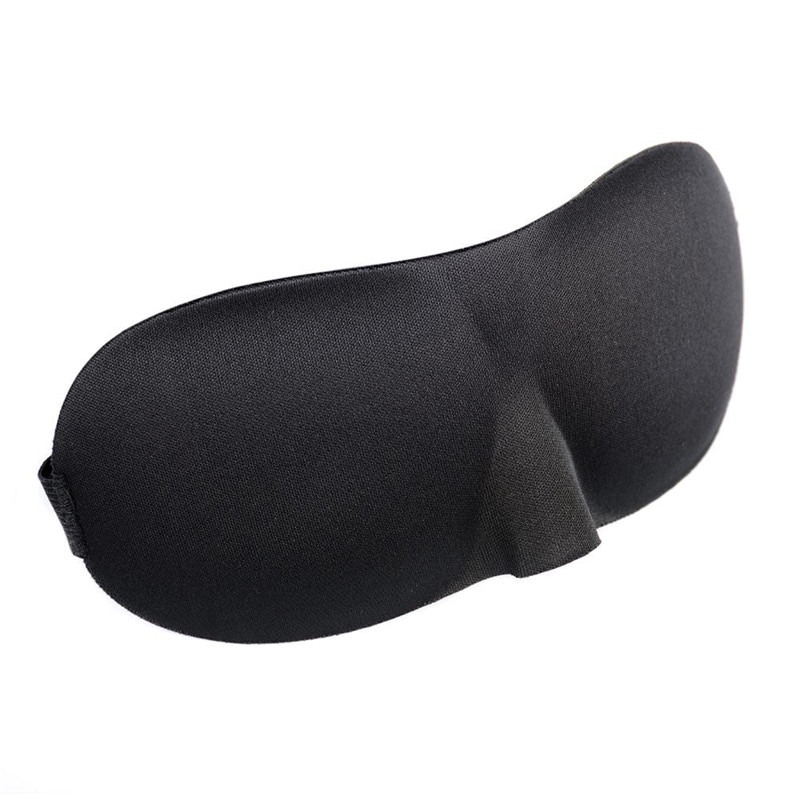 

Маска для сна с широкой резинкой Silenta 3D Black