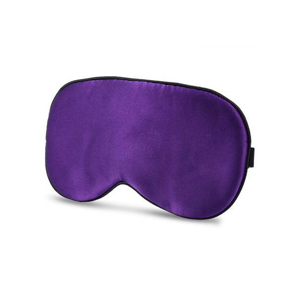 

Шелковая маска для сна Silenta Silk Фиолетовая + беруши